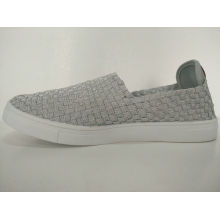 Special Design Black and Silver Slip on Casual Skate Shoes